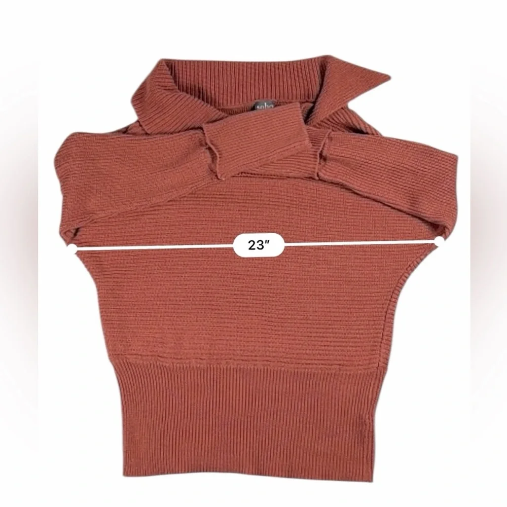 New York & Company Soho Women’s 100% Acrylic Ribbed Knit Sweater Top Medium